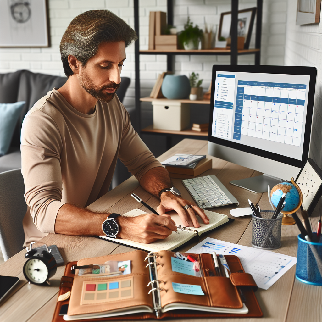 Consejos para el teletrabajo y la gestión óptima del tiempo en un espacio de trabajo en casa