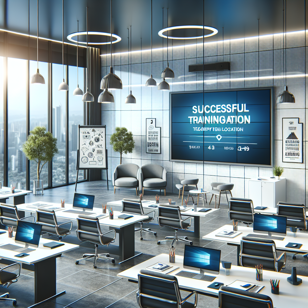 Ubicación que influye en el éxito de tus formaciones en una sala moderna y equipada