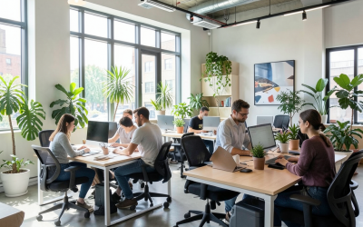Tendencias del coworking y espacios colaborativos: El futuro del trabajo