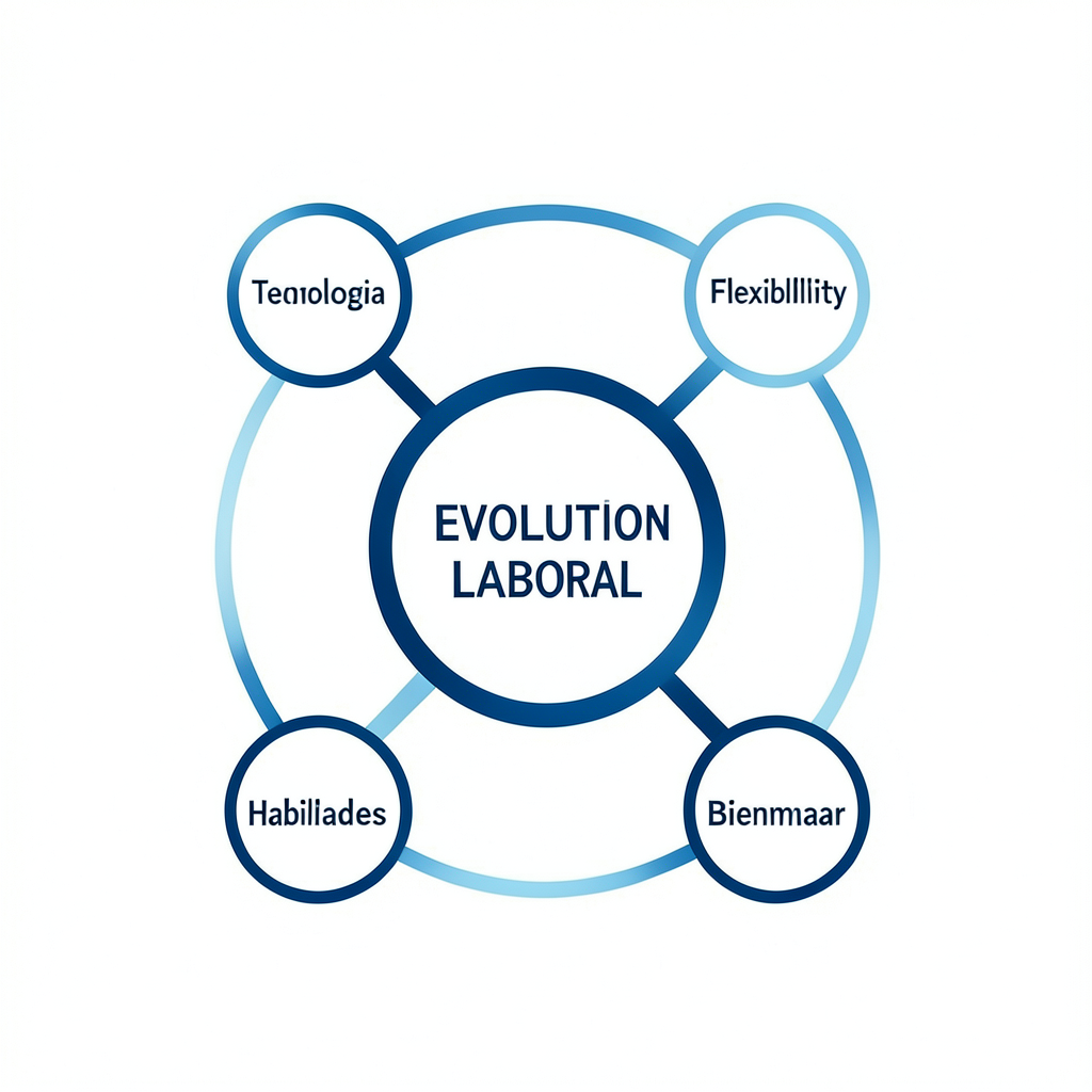 entrada-mask4 Diagrama conceptual sobre la adaptación a la evolución del mercado laboral moderno