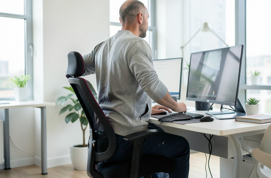 Cómo mejorar tu postura y ergonomía en oficinas flexibles